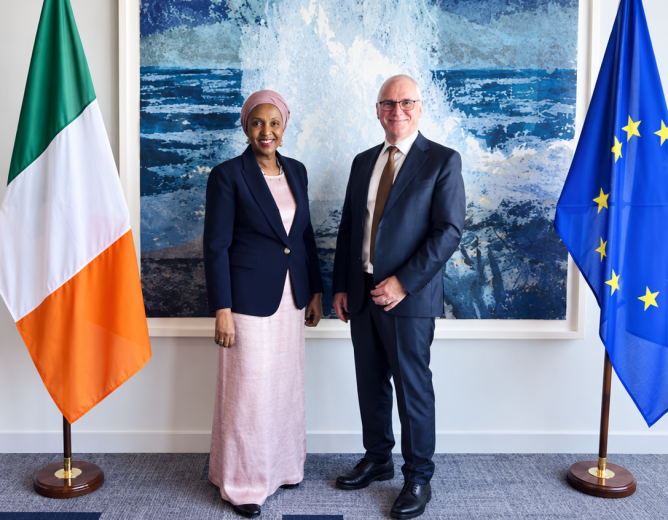 Somalia and Ireland Discuss Strengthening Bilateral Cooperation